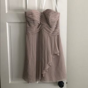 Dusty rose cocktail dress